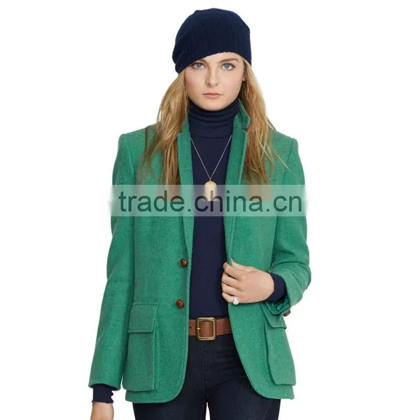 Custom Elbow Patch Boyfriend Winter Jacket photo-2