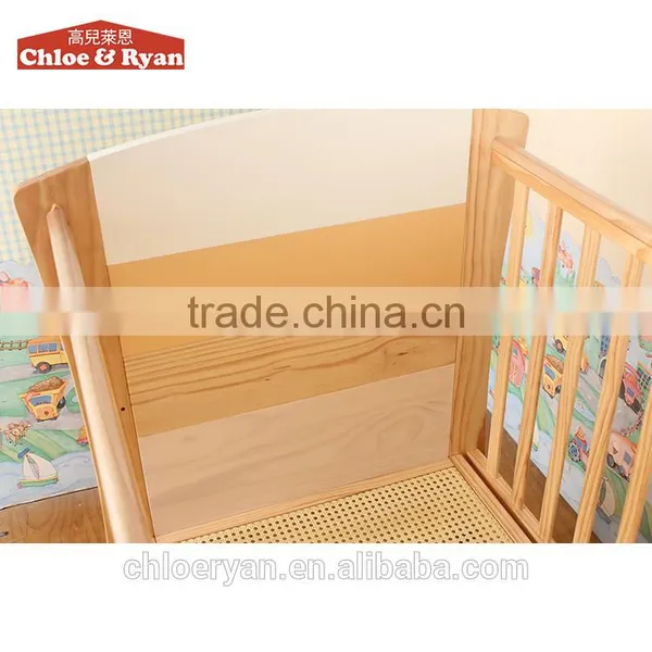 Baby Cot Bed Prices Adjustable Convertible Multi-purpose Standard Bedroom Wooden Nursery Baby Furniture photo-5