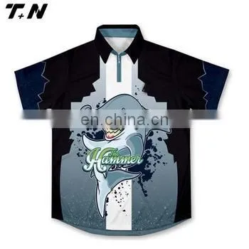 Custom Sublimated Short Sleeve Fishing Shirts photo-2