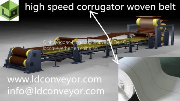 Cotton Belt for Corrugation Line