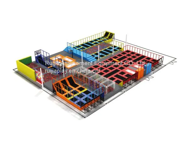 Hot Sale Customized Fitness Indoor Trampoline for Kids photo-3