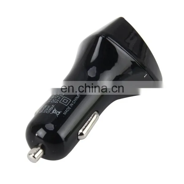 New Coming 12V New Alloy Shell 3.1A 2-Port Usb Universal Mini Usb Metal Car Battery Charger With 4.8 a Output photo-4