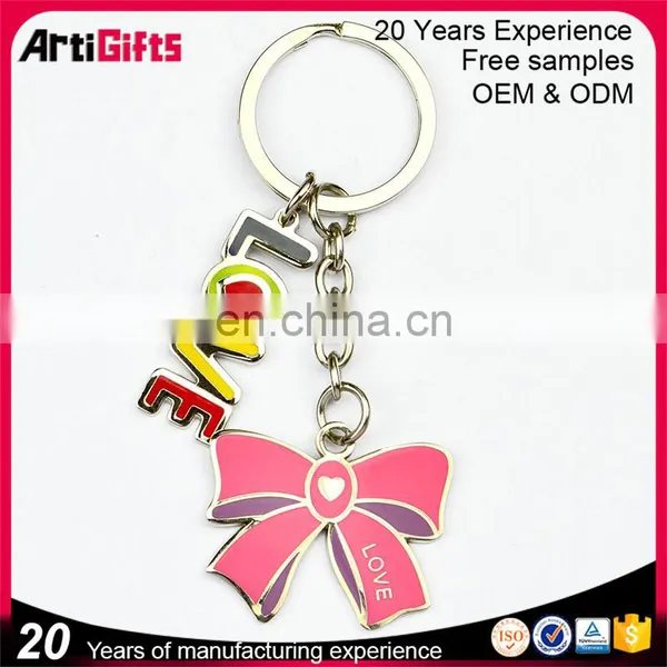 Custom souvenir funny couple LOVE weeding keychain