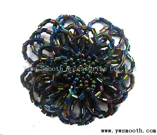 Fashion Decorative Rhinestone String Beads Flower Dresses Clothing DIY Accessories photo-3