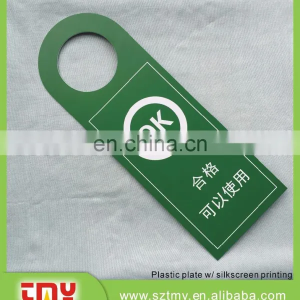 Soft PVC Door Hanger, Door Warning Signs photo-4