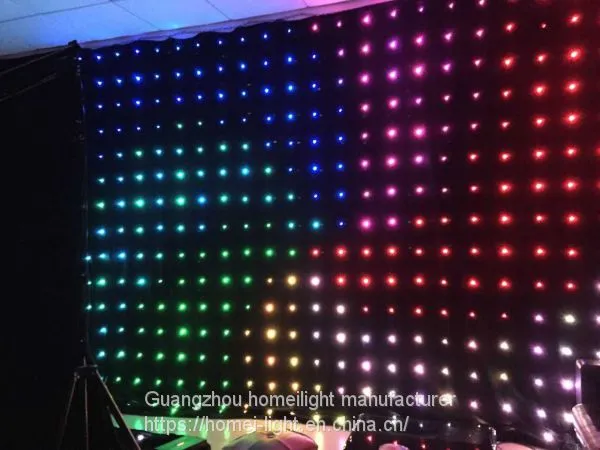 Led Vison Cloth P18cm RGB Video Curtain Backdrop photo-3