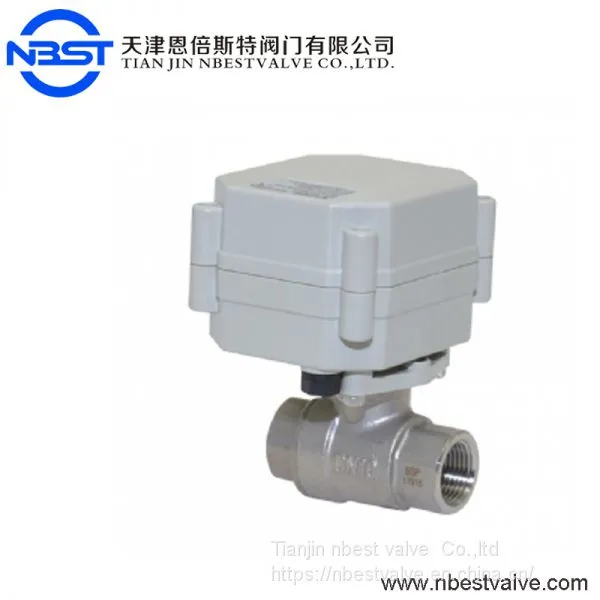 Stainless Steel Motor Operated Ball Valve Electric Ball Valve photo-2