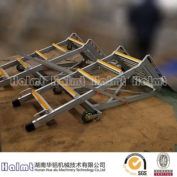 Easily Moveable Aluminium Folding Step Ladders for Industry photo-3