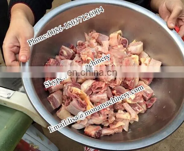 Automatic Meat Bone Cutting Machine / Chicken Cutting Machine/ Meat Bone Chops photo-3