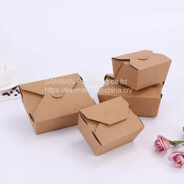Happy Birthday Kraft Paper Packaging Lid Gift Box photo-2