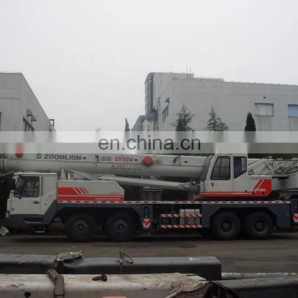 High Quality Mechanical Truck Crane Zoomlion QY55 Price List photo-6