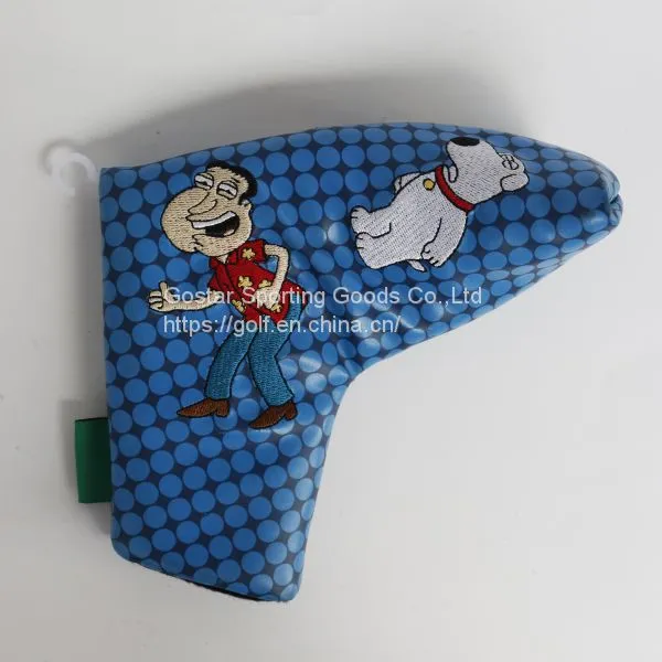 Printing Pu Material Golf Blade Head Cover photo-4