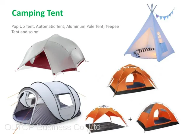 OUTOP Outdoor Hot Sales Wholesale Wild Winter Emergency Survival Gear Camping Tents for Outdoor