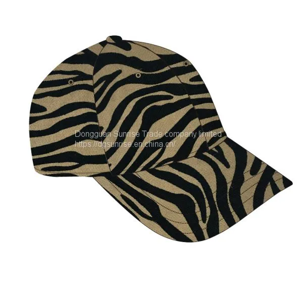 6P Tiger Pattern Cap
