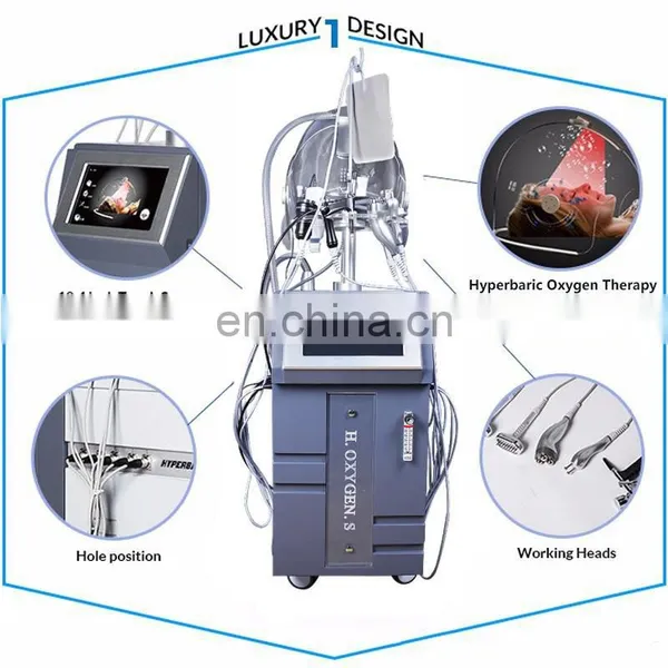 10 in 1 Water Jet Peel BIO Face Liting Ultrasonic Skin Rejuvenation Oxygen Dome Machine photo-3
