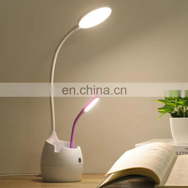 Wholesale Fashion Modern Rechargeable Battery Led Table Light Lamp Touch Reading Table Lamp photo-6