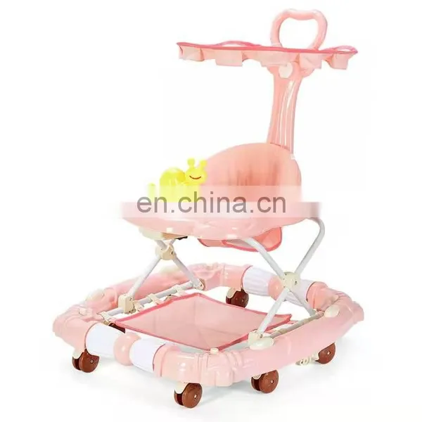Factory Hot Sale Baby Walker Height Adjustable Infant Baby Walker