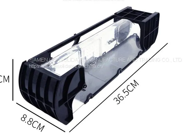 Humane Live Catch Plastic Rodent Control Rat Bait Station Mouse Trap Cage photo-3