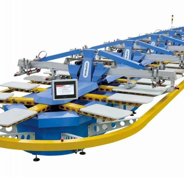 China Factory T Shirt Oval Screen Printing Machine t- Shirts Silk Screen Printer Printing Equipment photo-2