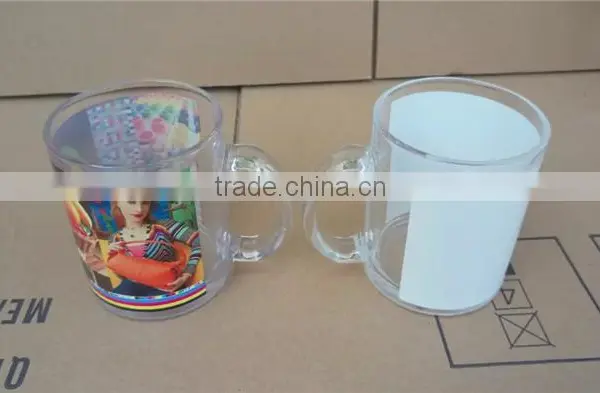 Top Grade Wholesale 11oz Sublimation Glass Beer Mug photo-5