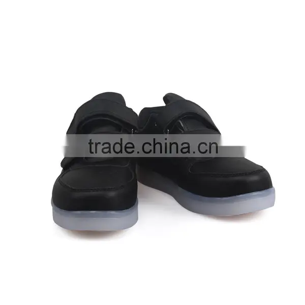 2016 New Arrival Kids/children USB Charging LED Flashing Light Shoes Sneaker photo-5