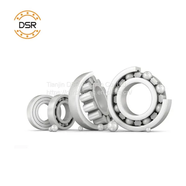 DSR Bearing Full Ceramic Deep Groove Ball Bearings 6202ce-6210ce, P0, P6 Zro2 Si3n4 Hybrid Ceramic Ball Bearing Manufacturer photo-3