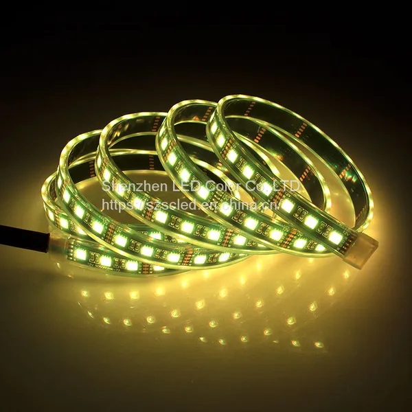 Favorable Price Easy To Carry LC5050 Single Color BLUE 72 Pixel /m 17.3w/m DC24V White PCB Led Strip Light photo-5