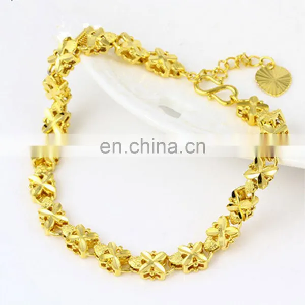 Wholesale Female Classic Gold, Plated Personality Fashion Luxury Gold Jewelry Copper Jewelry With Gold Plated Bracelet/ photo-3