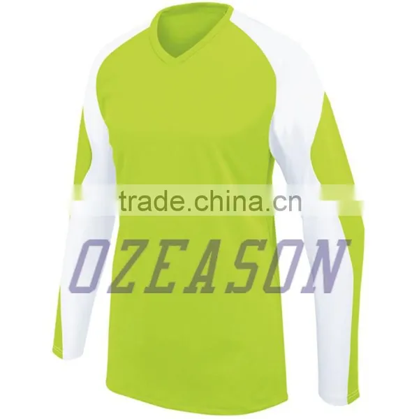Long Sleeve Sublimated Volleyball Jersey For Team/Design Your Own Volleyball Jersey For Team photo-4