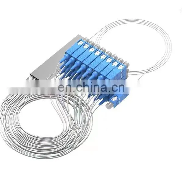 Manufacturing High Quality Ftth Steel Tube PLC Splitter 1x32/ 1x32 Plc Splitter With SC/APC Connectors photo-5