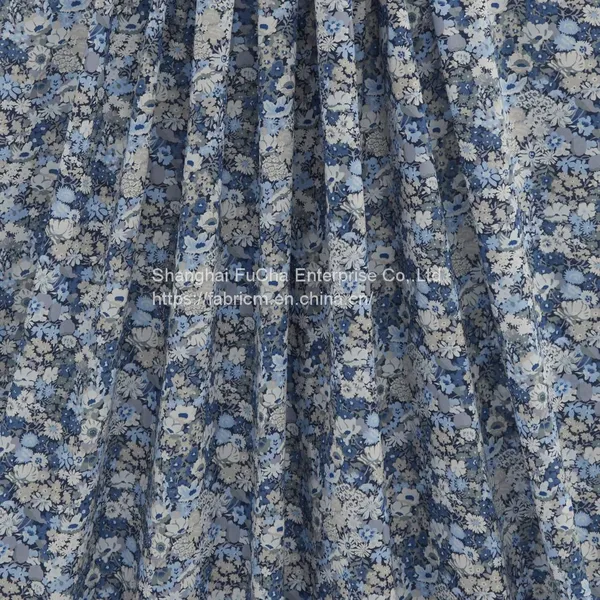Double Border Print Wholesale Fashion Rayon Crepe Fabric photo-3