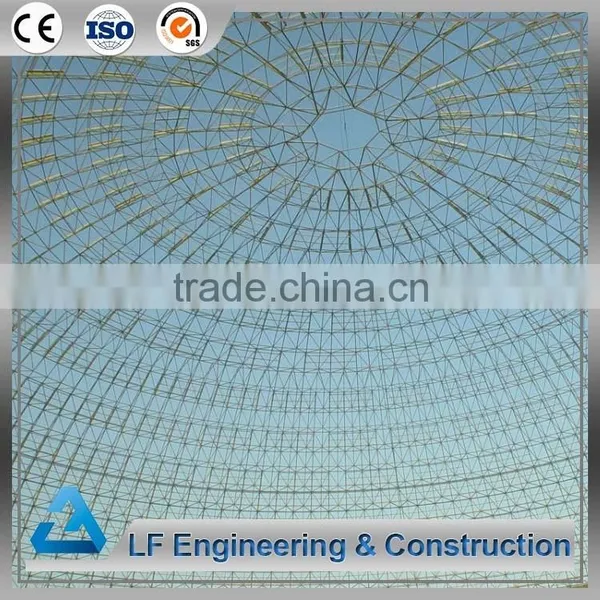 Steel Frame Structure Dome Roofing for Coal Storage photo-6