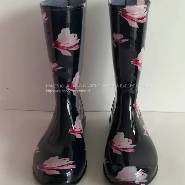 Cheap Women Rain Boots,Vogue Female Rain Boots,Popular PVC Rain Boots,Colourful Ladies Boots,Outdoors Rain Boots photo-2