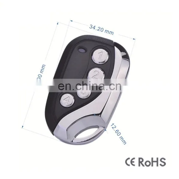 4 Button 433MHz Universal Garage Door Opener Security Alarm Clone Key Lock Remote Control photo-2