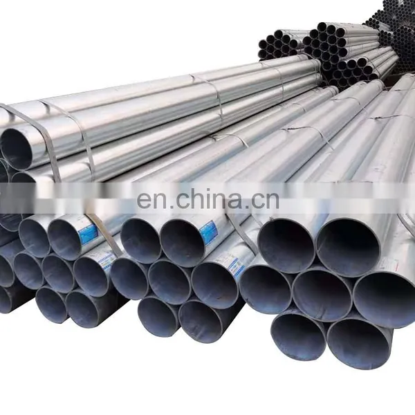 1/6 Hot Dipped Galvanized Round Steel Pipe/gi Pipe Pre Galvanized Steel Pipe Galvanised Tube photo-3