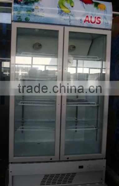 2 Door Beverage Cooler Beverage Display Cooler Fridge photo-2