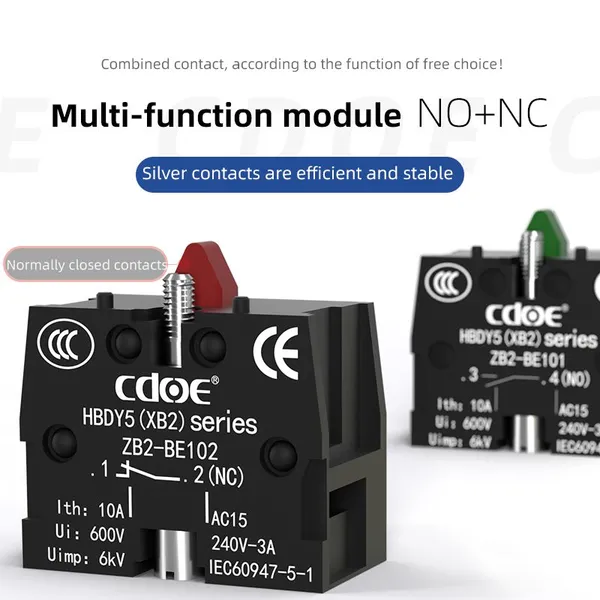 Ip65 22mm Key Rotary 2 Position 10a SPDT Start Stop Switches Latching for Control Panel photo-5