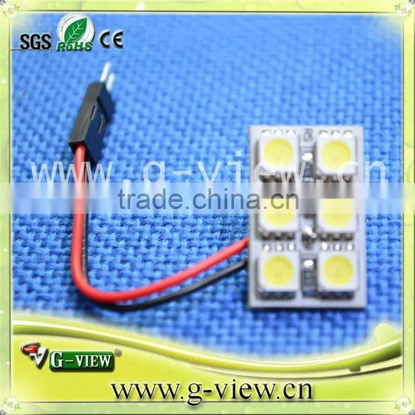 Superbright 6 Smd Led Automotive Bulb Led Panel Light photo-2
