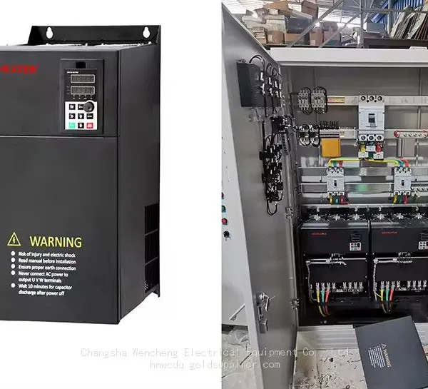 3 Phase 30KW 380V 50HZ to 60HZ Variable Frequency Drive Inverter VFD VSD Drive For Water Pump Motor Drive Frequency Converter photo-2