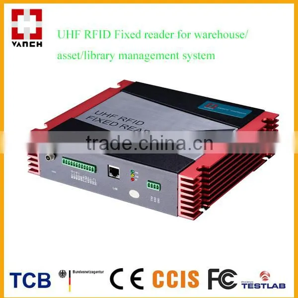 4 Ports Long Range Fixed Uhf Rfidreader Passive/sports Racing Timing System UHF RFID Readerchip Impinj R2000 photo-2
