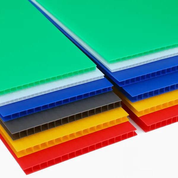 4mm 800GSM 2000 X 1000mm Corrugated Plastic Sheet for Packing photo-3