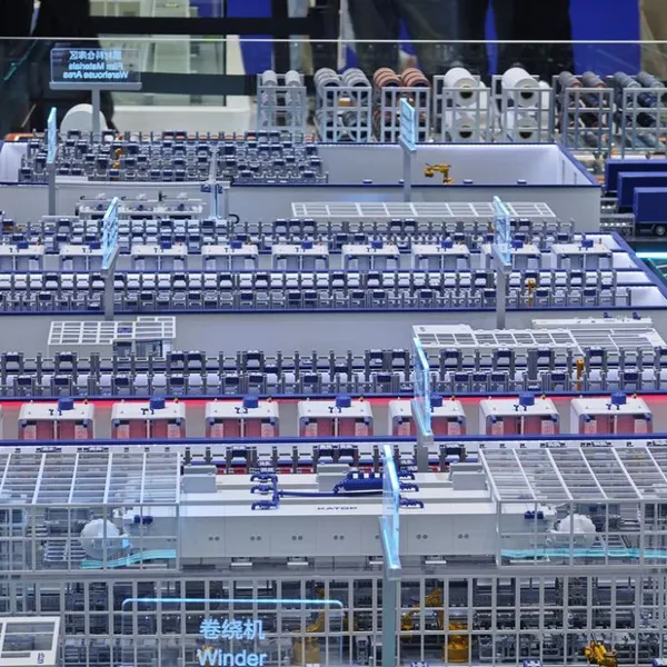 Manufacturer of Sand Table Model for Battery Production Line photo-4
