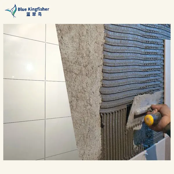 China Blue Kingfisher Factory Made Ceramic Tile Adhesive With High Strength and Strong Adhesion photo-4