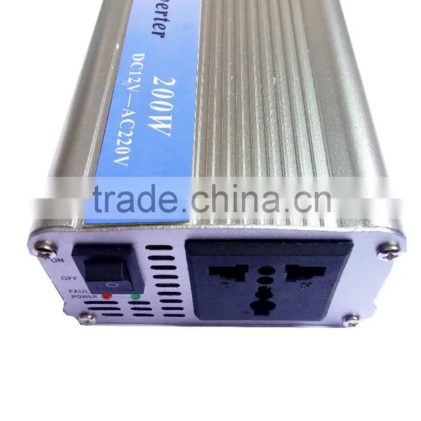 Cheap 12v 220v 200w Modified Sine Wave Car Power Inverter photo-2
