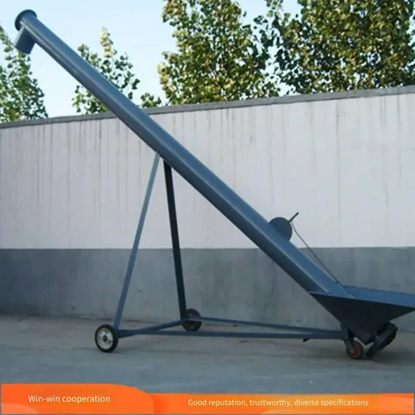 Vertical Mobile Feeding Machine, Stainless Steel Powder Screw Conveyor, Tl219 Auger Electric Hoist photo-5