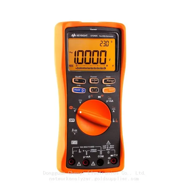 Genuine Keysight U1242C Digital Multimeter In Stock Data Storage Function To Save Field Test Data Records Easily