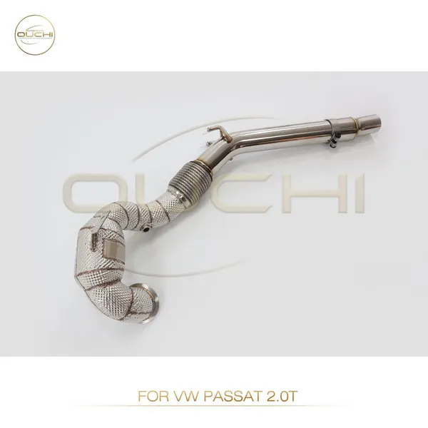 Exhaust Downpipe for Volkswagen Golf GTI MK8/Golf R MK8/Passat/Tiguan/Touareg Stainless Steel Performance Upgrade Increase High-performance Auto Parts photo-3