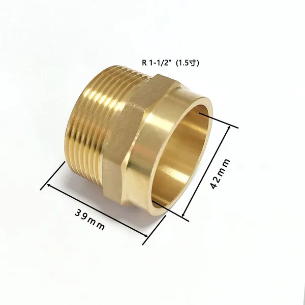Brass Fittings,Socket Male Thread Joint,Adopting C37710 ,XGOCKWSJT photo-3