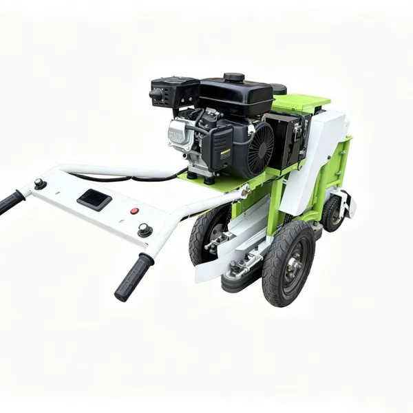 Walking Type Special Cumin Reaper Machine Exclusive for Cumin Crop Harvest With Neat Cutting and Laying Performance photo-4