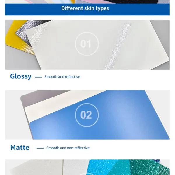 Insulation FRP Plywood Composite Board Office Partition Wall Panel Reconfigurable Flexible Workspace Design FRP Sandwich Panel photo-3